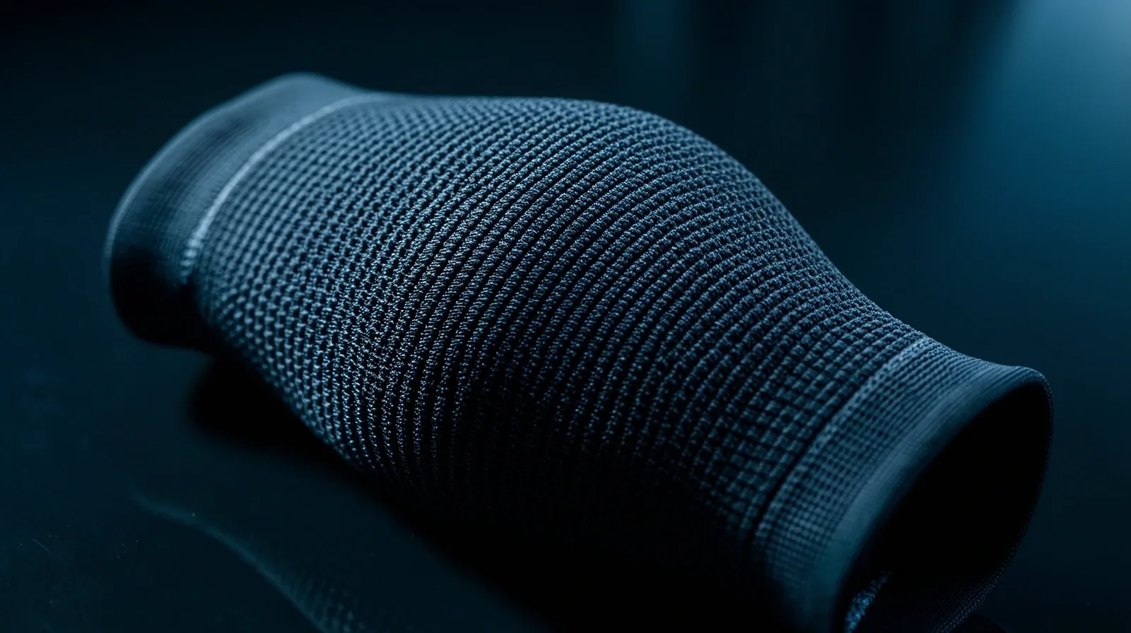 Textural detail of performance recovery gear